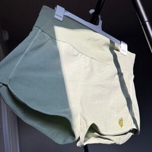 FP Movement by Free People Light Green Athletic Shorts